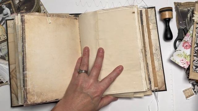Envelope flip and more, LARGE vintage journal, craft with me смотреть онлайн