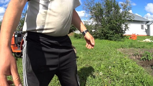Окучиваю картофель дисковым окучником смотреть онлайн
