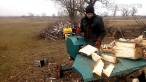 Реечный дровокол. #дровокол #дрова #реечныйдровокол
