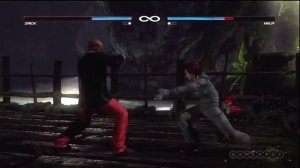 Mila vs. Zack - Dead or Alive 5 Gameplay (Xbox 360)