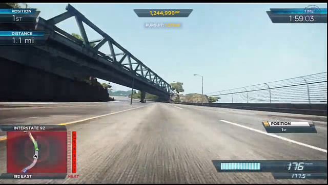 NFS01 (NfS Most Wanted: 02 - Pagani Huayra) смотреть онлайн