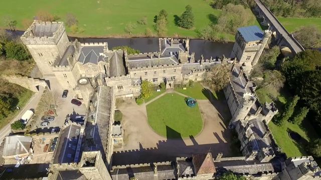 Lismore Castle, Waterford, Ireland. Filmed by a DJI Phantom 3 Advanced смотреть онлайн