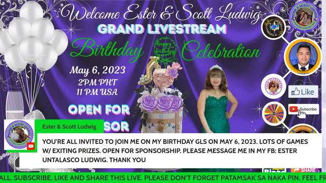 Believe In Yourself & You Will Be Unstoppable l Update Upcoming Bday GLS l Ester & Scott Ludwig смотреть онлайн