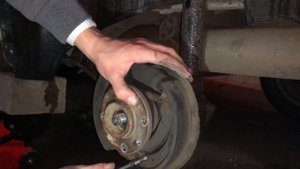 Замена тормозного барабана на Ладе Калина