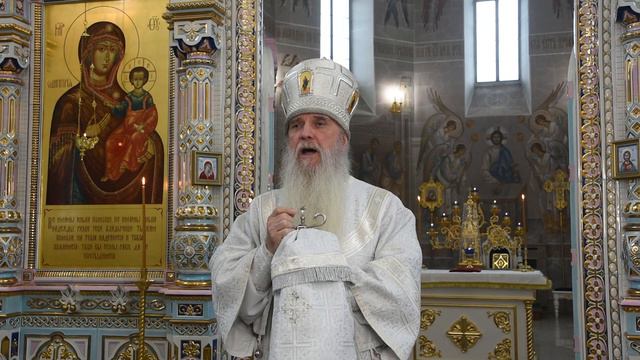 Проповедь Преосвященного Мефодия «О чем говорить на проповеди» смотреть онлайн