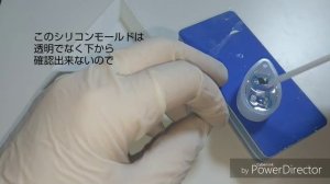 【 UVレジン】シャボン玉を閉じ込めた雫型ネックレスを作りました♪