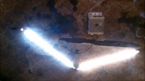 Вечная люминесцентная лампа на неоновом трансформаторе