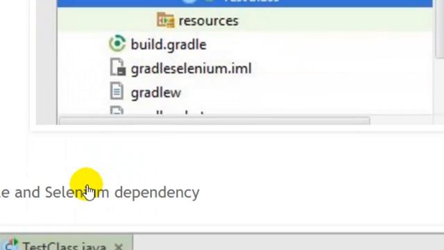 Selenium Webdriver in Gradle Project смотреть онлайн