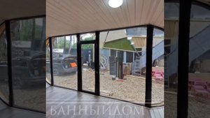 Модульный дом для дачи и глэмпинга "АКВАМАРИН'