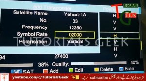 How To Add New TP in Satellite Receiver