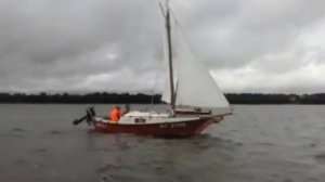 Яхты yа озере Лосвидо - Викендеры и Финн  stevenson weekender sailboat