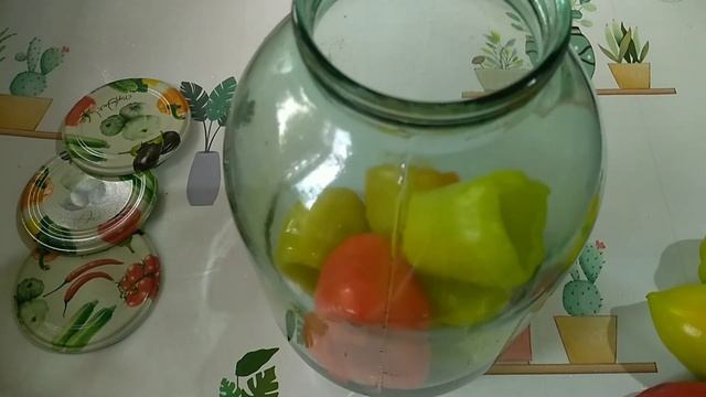 Перец для фарширования на зиму.Быстро, без стерилизации.?️ смотреть онлайн