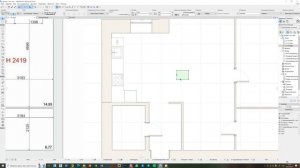 Построение кухни в ARCHICAD 20