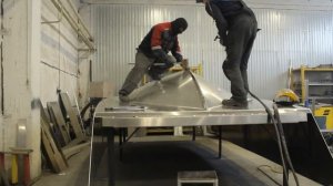 Land craft Seacore C6 building progress report..mp4