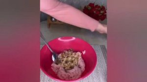 Что приготовить из куриного фарша?! Рецепт Куриного рулета!