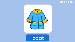 Winter clothes | Vocabulary | Video Flashcards | Learn English For Kids