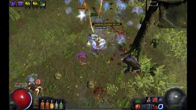 Path of Exile Ascendancy - Vaal Spark/Spark Magicfinder - Tropical Island Speedrun смотреть онлайн