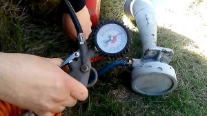 Тифон Т37, Ресивер из огнетушителя 2л,  агрессор 160