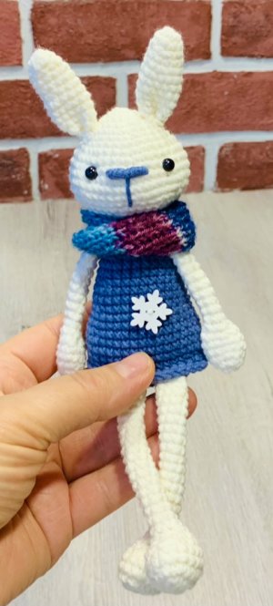 ЗАЙЧИК из Новогодней коллекции. ОПИСАНИЕ