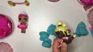 2 Шарики ЛОЛ Сюрприз Королевы маленькие куклы LOL Surprise Queens