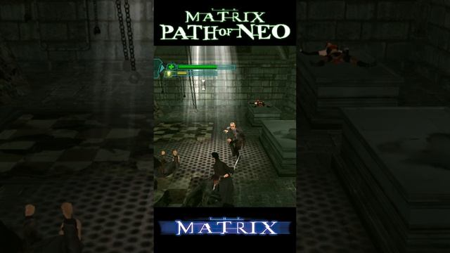 В фильме Матрица такого не было (игра The Matrix Path Of Neo)