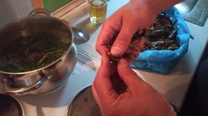 Раки как чистить перед варкой .