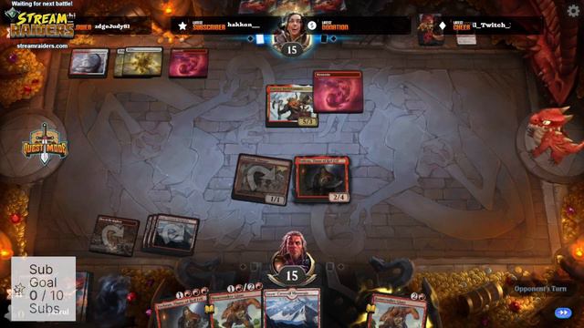 Magic the Gathering Arena mono red goblin standard deck