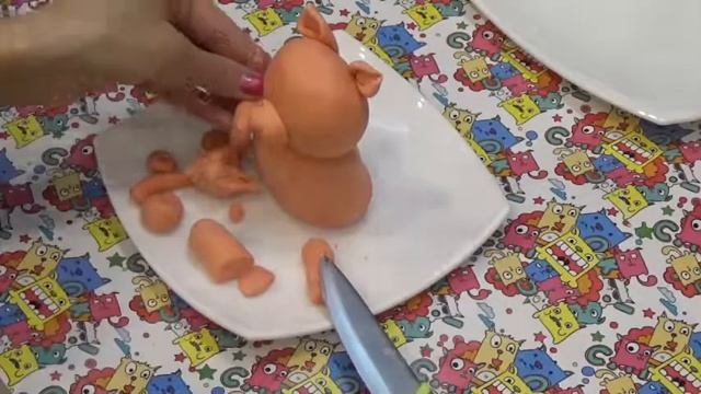 #СВИНКА ИЗ САХАРНОЙ МАСТИКИ смотреть онлайн