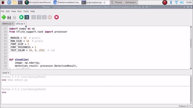 text to speech object detection | tensorflow-lite object detection | raspberry pi 4 tensorflow-lite