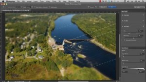 Creating a tilt-shift image using Photoshop CS6