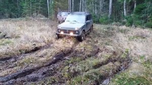 ВАЗ Нива Таменгонт и военная часть