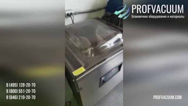 Упаковка металлического порошка на вакуумном упаковщике DZ-600.