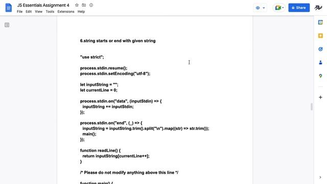 JS Coding Assignment 4 Answers | CCBP JS Essentials Coding Assignment 4 Solutions| Modern JavaScrip