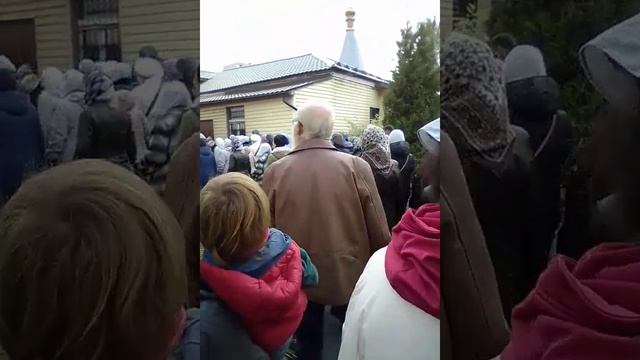 Конец отпевания игумена Христофора(Халикова):"Вечная память",Преображенский хр.,г.Жуковский.22.09.2 смотреть онлайн