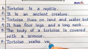 10 Lines On Tortoise In English || 10 Lines On Turtle In English || Essay On Turtle In English ||