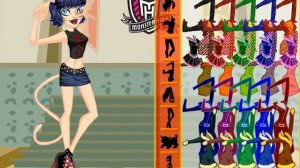 Monster High Toralei Dressup Game