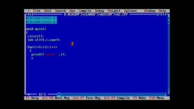 Array program part-2|| enter the five number and sum of them using array#clanguage #cprogramming