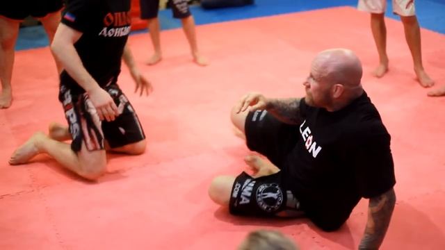 Jeff Monson grappling Masterclass in Donetsk (english and russian) part 1 смотреть онлайн