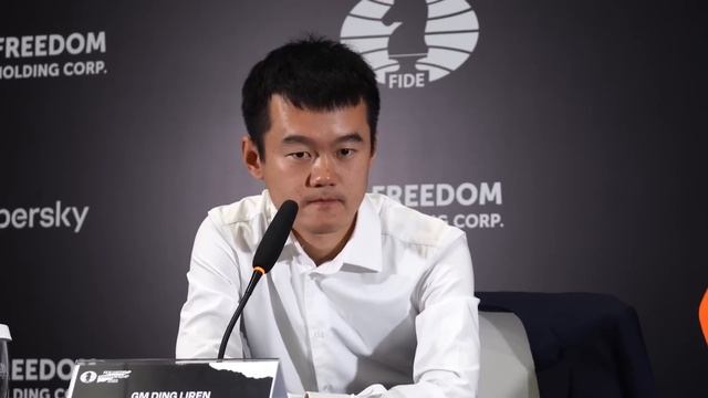 Ding on Why He Froze In Game 7 of World Championship смотреть онлайн