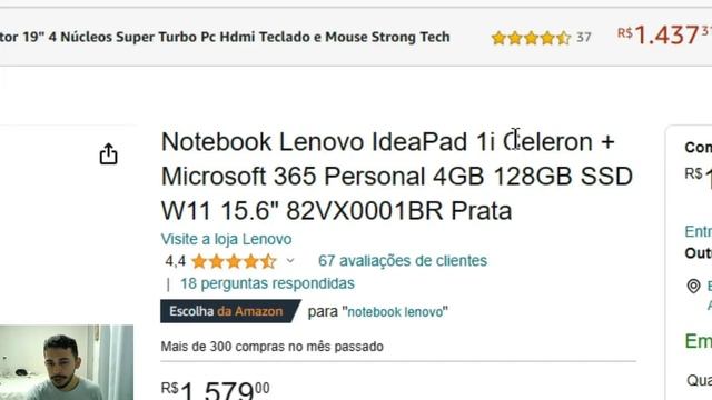 Notebook Lenovo IdeaPad 1i - é bom Vale a Pena - Análise de Compra смотреть онлайн