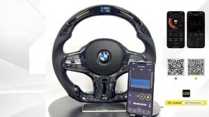 How LED Steering Wheel Works with Latest LED Kit Galaxy Pro on BMW G20? OHC Motors (NEW)