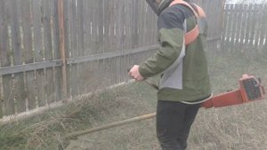 Профессиональный кусторез Husqvarna 240 R (1998 года,Это просто Зверь) Чистый Швед