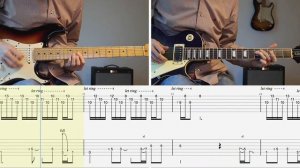 Beatles You Never Give Me Your Money Cover - Guitar Tab - Tutorial - Lesson (All Guitar Parts)