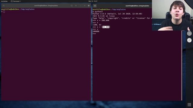 python integer literal underscores! (beginner) anthony explains #183 смотреть онлайн