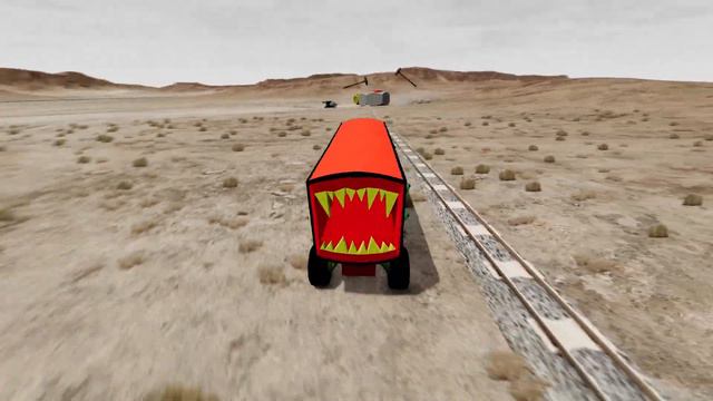 БАНДА АВТОБУСОВ ПОЖИРАТЕЛЕЙ ПРОТИВ БАНДЫ ПОЕЗДОВ ПОЖИРАТЕЛЕЙ! Кто победит Босса? Гоша и Чич. смотреть онлайн