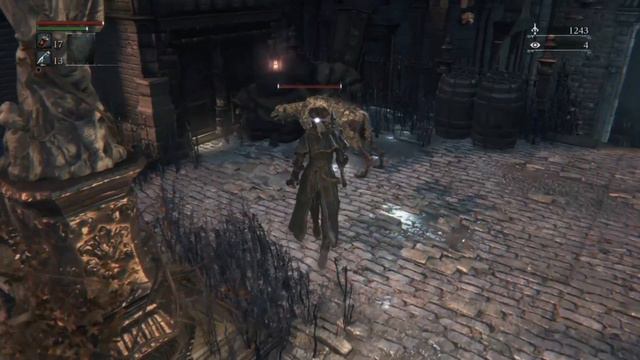 Прохождение Bloodborne: (Порождение крови) — Часть 3: Босс Церковное Чудовище (Cleric Beast)