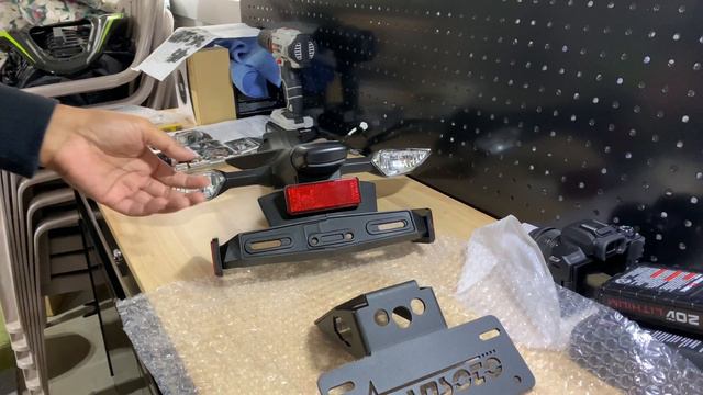 2020 Kawasaki Z900 Fender eliminator смотреть онлайн