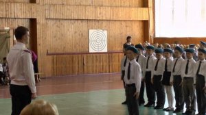 Смотр строевой песни 2"Д" 05.05.2017