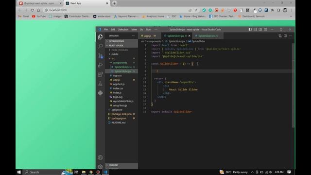 React Slider for Beginners | React Carousel | Create Slider on React | React Splide Slider смотреть онлайн