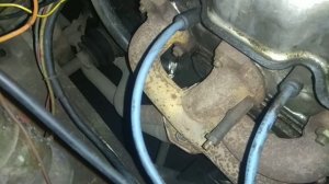 Лопается шланга отопителя с блока Москвич 2141